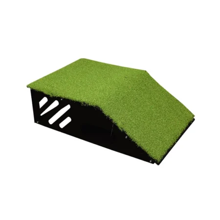 Turf Cover Floor Mounted Projector Case Protector for Golf Simulator Stainless Steel