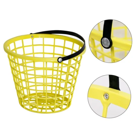 Large Capacity Plastic Golf Ball Holder 300 Balls Driving Range Basket with Handle Golf Products